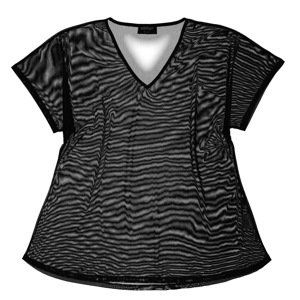 Golddigga Mesh Cover Up T Shirt Ladies