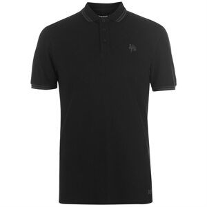 Firetrap Blackseal Lurex Polo Shirt