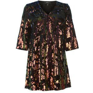 Golddigga Velvet Sequin Dress Ladies