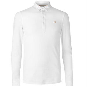 Farah Vintage Farah Merriweather Long Sleeve Polo Mens