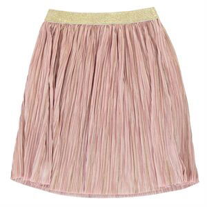 Rose and Wilde Plisse Metallic Skirt Girls