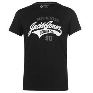 Jack and Jones Core Heritage Logo T Shirt Mens