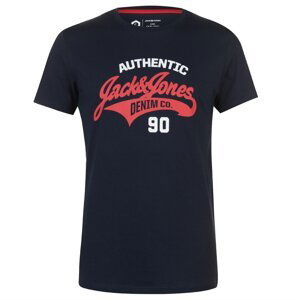 Jack and Jones Core Heritage Logo T Shirt Mens