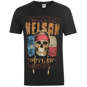 Official Willie Nelson T Shirt Mens