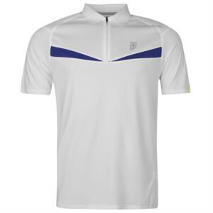 Prince Half Zip Dart Panel Shirt Mens