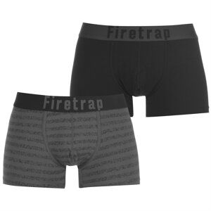 Firetrap 2 Pack Trunks Mens