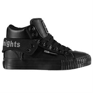 British Knights Roco PU Lace Childrens Hi Tops