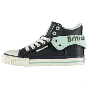 British Knights Roco PU Lace Childrens Hi Tops