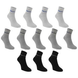 Donnay Quarter Socks 12 Pack Childrens