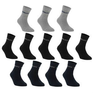 Donnay Quarter Socks 12 Pack Childrens