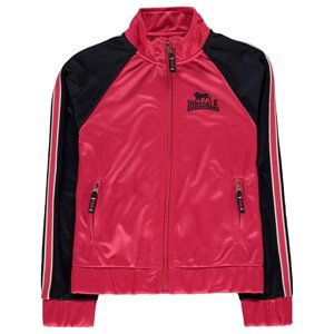 Lonsdale Track Funnel Zip Top Junior Girls