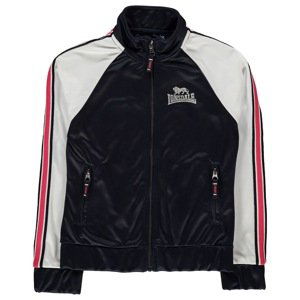 Lonsdale Track Funnel Zip Top Junior Girls