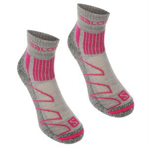 Salomon Merino Low 2 Pack Ladies Walking Socks