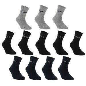 Donnay Quarter Socks 12 Pack Junior
