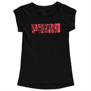 Triko Puma Logo T Shirt dětské Girls
