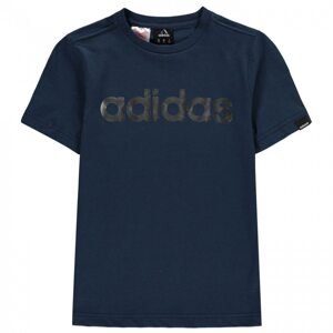 Adidas Linear Foil T Shirt Junior Boys
