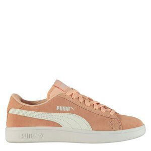 Puma Smash v2 Suede Junior Girls Trainers