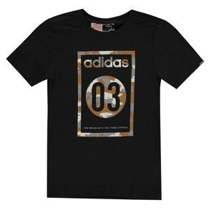 Chlapčenské tričko Adidas 03 Camo QT