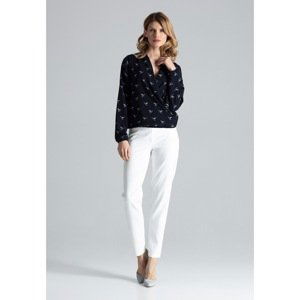 Figl Woman's Blouse M371 Navy Blue