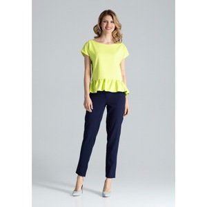 Figl Woman's Blouse M388 Lime