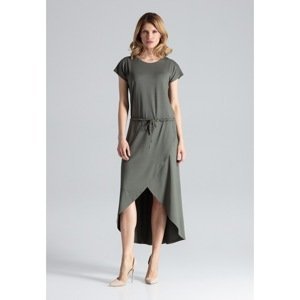 Figl Woman's Dress M394 Olive