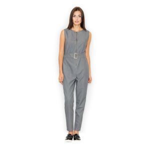 Dámske oblečenie  Figl  Figl_Jumpsuit_M488_Grey