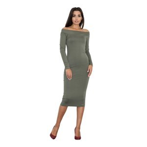 Figl Woman's Dress M558 Olive