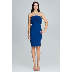 Figl Woman's Dress M571 Navy Blue