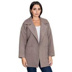 Figl Woman's Coat M590 Mocca