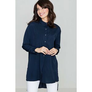 Lenitif Woman's Shirt K293 Navy Blue