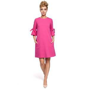 Made Of Emotion Woman's Dress M286 Fuchsia