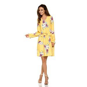Lemoniade Woman's Dress L275 Yellow With Flowers