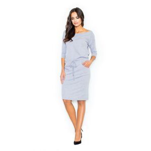 Figl Woman's Dress M203 Grey