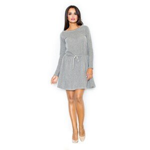 Figl Woman's Dress M334 Dark Grey