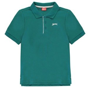 Slazenger Plain Polo Shirt Junior Boys