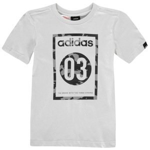 Chlapčenské tričko Adidas 03 Camo QT