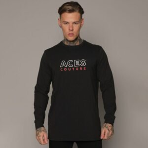 Aces Couture Core Long Sleeve T Shirt Mens