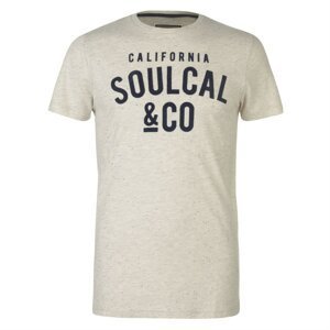 Triko SoulCal Textured Flecked T Shirt