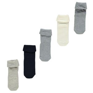 Crafted Essentials 5 Pack Socks Infant Boys