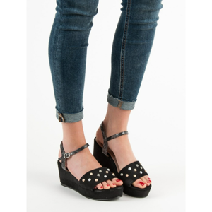 ACLYS CASUAL WEDGE-HEEL SANDALS