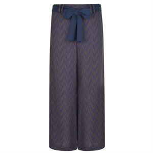 PATRIZIA PEPE Loose Fit High Waisted Print Trousers