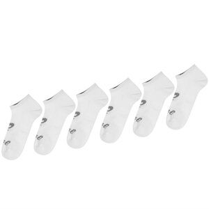 Asics 6 Pack Invisible Socks Mens