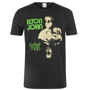 Official Band T-Shirt Elton John Mens