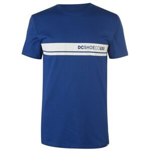 DC Block Colour Short Sleeve T Shirt Mens