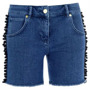 Biba Pom Pom Denim Shorts