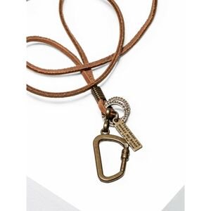 Ombre Clothing Men's necklace on the leather strap A212