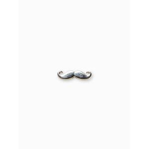 Ombre Clothing Men's lapel pin moustache A220