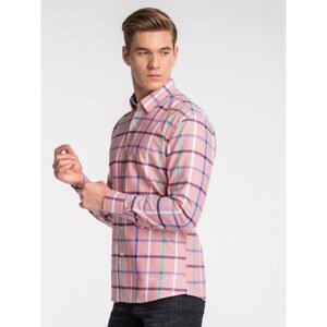 Ombre Clothing Men's shirt with long sleeves K493