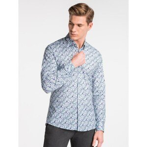 Ombre Clothing Men's shirt with long sleeves K491