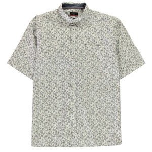 Pierre Cardin Short Sleeve Patterned Shirt Mens